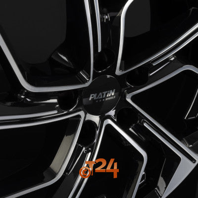 PLATIN Velgen - P 116 Black Polished - 18 inch