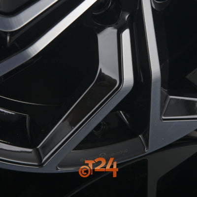 PLATIN Velgen - P 97 Black Polished - 19 inch