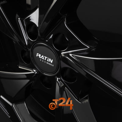 PLATIN Velgen - P 104 Glossy Black - 19 inch