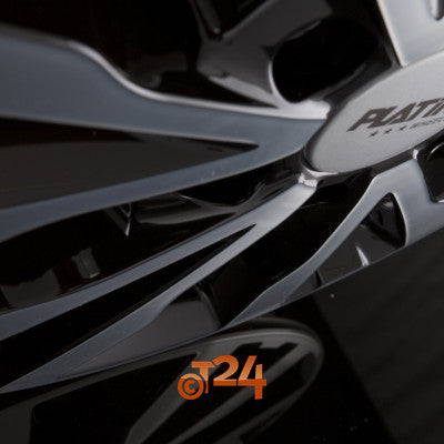 PLATIN Velgen - P 86 Black Polished - 16 inch