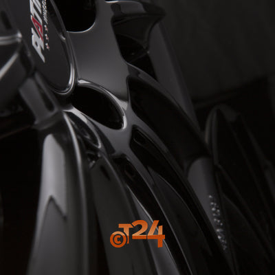 PLATIN Velgen - P 74 Black Shiny - 18 inch