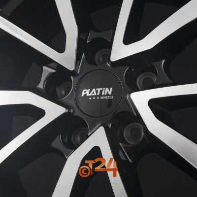 PLATIN Velgen - P 95 Diamant Schwarz Frontpoliert - 16 inch