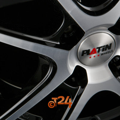PLATIN Velgen - P 73 Diamant Schwarz Frontpoliert - 14 inch