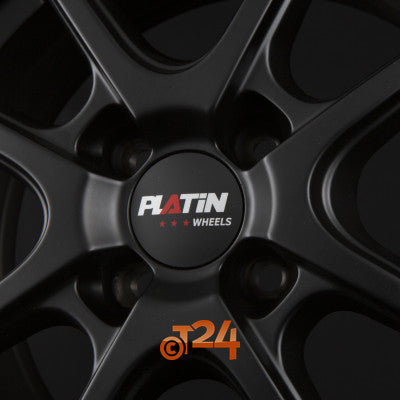PLATIN Velgen - P 73 Racing Schwarz - 15 inch