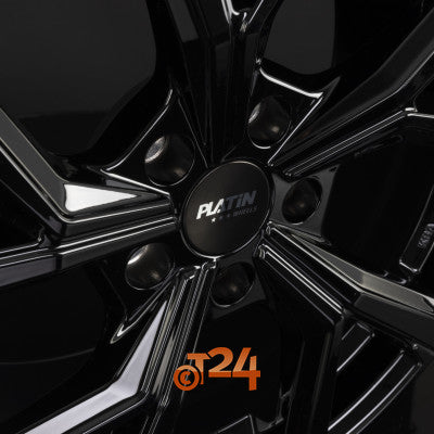 PLATIN Velgen - P 115 Black Shiny - 16 inch