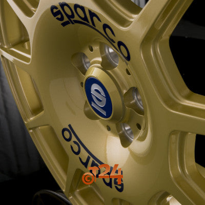 SPARCO Velgen - TERRA Race Gold + Blue Lettering - 17 inch