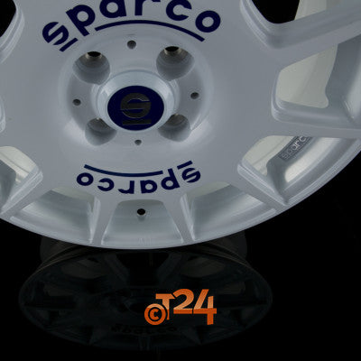 SPARCO Velgen - TERRA White + Blue Lettering - 16 inch