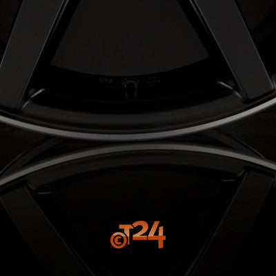 artFORM Velgen - AF-302 Flat Black Rim Polished - 20 inch