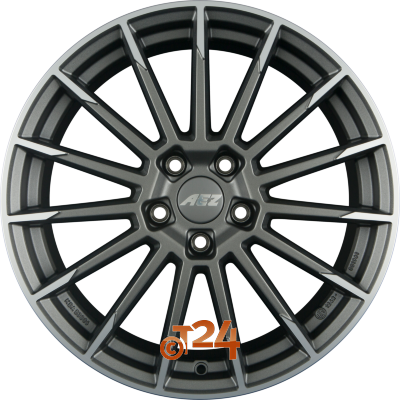 AEZ Velgen - ATLANTA TITAN - Graphite Matt Frontpoliert - 19 inch