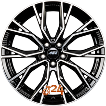 AEZ Velgen - TORONTO DARK - Schwarz Glanzend Frontpoliert - 21 inch