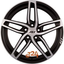 AEZ Velgen - GENUA DARK Black Matt Polished - 19 inch