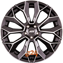AEZ Velgen - LEIPZIG DARK - Schwarz Glanzend Frontpoliert - 22 inch