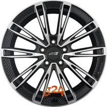 AEZ Velgen - ALASKA DARK - Schwarz Glanzend Frontpoliert - 21 inch