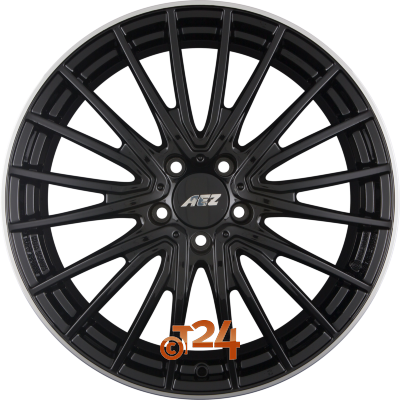 AEZ Velgen - BERLIN BLACK - Black Polished Lip - 18 inch