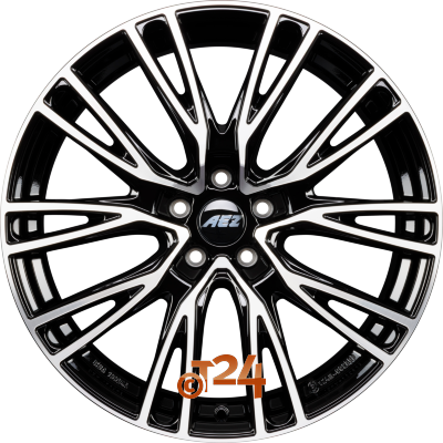AEZ Velgen - SEATTLE DARK - Schwarz Frontpoliert - 22 inch