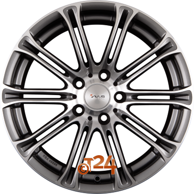 AVUS Racing Velgen - AC-MB1 Anthracite Polished - 20 inch