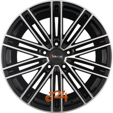 AVUS Racing Velgen - AC-M08 Black Polished - 20 inch