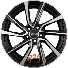 AVUS Racing Velgen - AC-518 Black Polished - 16 inch