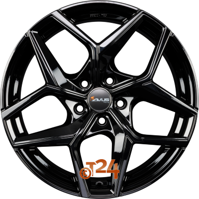 AVUS Racing Velgen - AC-523 Black - 18 inch