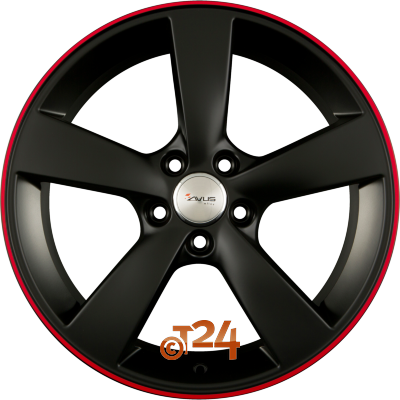 AVUS Racing Velgen - AF10 Matt Black Red Line - 21 inch
