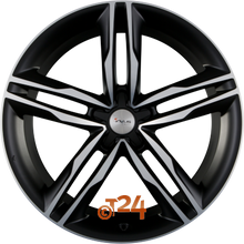 AVUS Racing Velgen - AF6 Matt Black Polished - 19 inch