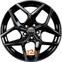 AVUS Racing Velgen - AC-523 Black - 18 inch