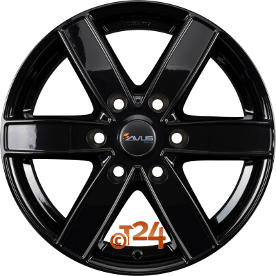 AVUS Racing Velgen - AC-V61 Black - 17 inch