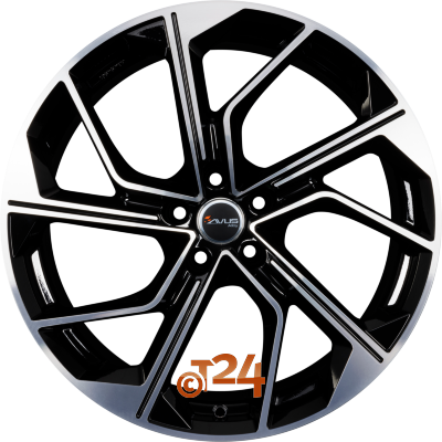 AVUS Racing Velgen - AC-522 Black Polished - 21 inch