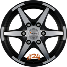 AVUS Racing Velgen - GRIZZLY Matt Black Polished - 17 inch
