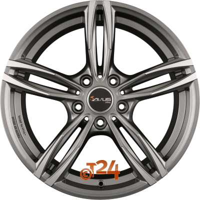 AVUS Racing Velgen - AC-MB3 Anthracite Polished - 18 inch