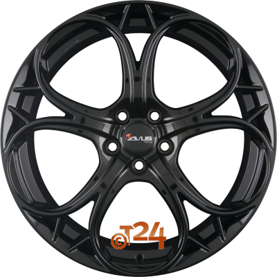 AVUS Racing Velgen - AC-520 Black - 19 inch