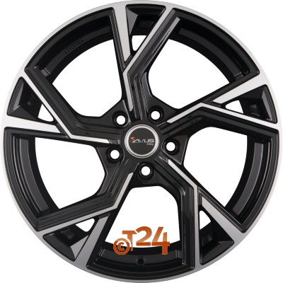 AVUS Racing Velgen - AF20 Black Polished - 20 inch