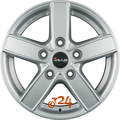 AVUS Racing Velgen - AC-V51 Hyper Silver - 17 inch