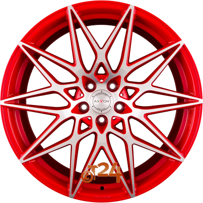 AXXION Velgen - AX9 COMPETITION Kirschrot Hochglanzpoliert  - 21 inch