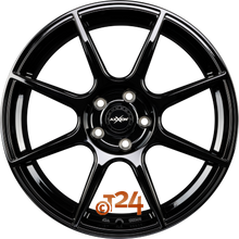 AXXION Velgen - X2 Schwarz Glanzend Lackiert  - 18 inch