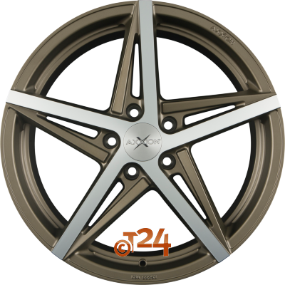 AXXION Velgen - AX10 Bronze Matt Poliert  - 19 inch