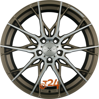 AXXION Velgen - X1 Bronze Matt Poliert  - 19 inch