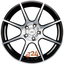 AXXION Velgen - X2 Schwarz Hochglanzpoliert  - 18 inch