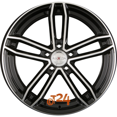AXXION Velgen - AX8 RAGE Schwarz Hochglanzpoliert  - 21 inch