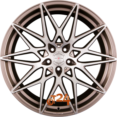 AXXION Velgen - AX9 COMPETITION Platin Grau Hochglanzpoliert  - 20 inch
