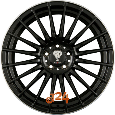 AXXION Velgen - AX5 EXCESS Schwarz Glanz Gepolijste velgrand (SW+ / ML+) - 19 inch