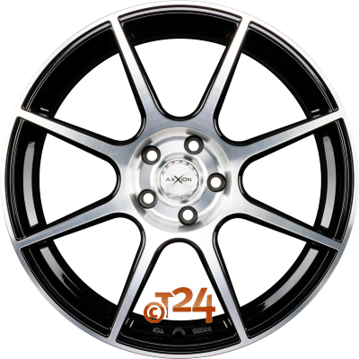AXXION Velgen - X2 Schwarz Hochglanzpoliert  - 16 inch