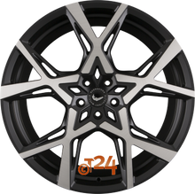 BARRACUDA Velgen - PROJECT X Black Brushed Surface - 22 inch