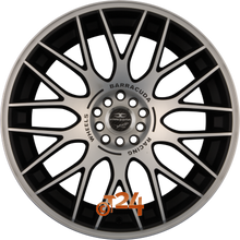 BARRACUDA Velgen - KARIZZMA Matt Black Polished - 17 inch