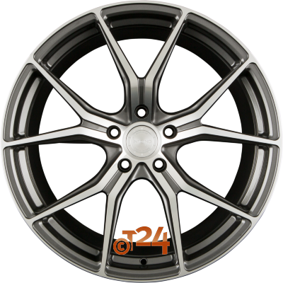 BARRACUDA Velgen - INFERNO Highgloss Gunmetal Polished - 19 inch