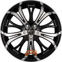 BARRACUDA Velgen - TZUNAMEE Matt Black Polished - 17 inch