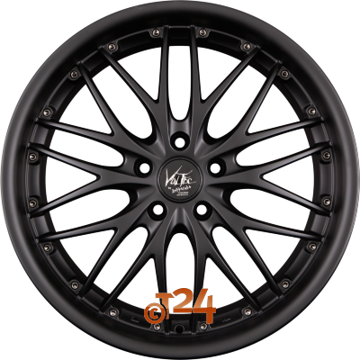BARRACUDA Velgen - VOLTEC T6 Matt Black Pure Sports - 17 inch