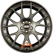 BBS Velgen - CH-RII Wielnaaf Platinum Matt - Velgbed Schwarz Matt - 21 inch