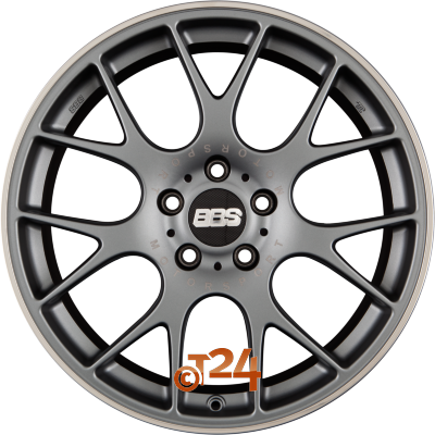 BBS Velgen - CH-R Titan Matt met RVS stootbescherming - 20 inch