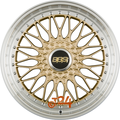 BBS Velgen - SUPER RS Wielnaaf Gold-Velgbed Diamantgedraaid - 20 inch